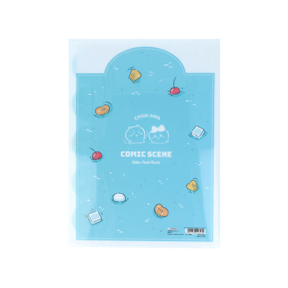 Chiikawa Die-cut Clear File 5P (Fruit Punch)