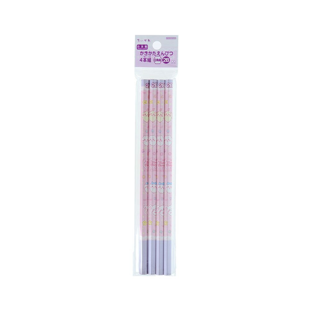 吉伊卡哇 铅笔2B 4支装 (2026新入学)