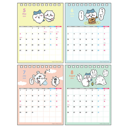 吉伊卡哇 桌面日历2024 带留言