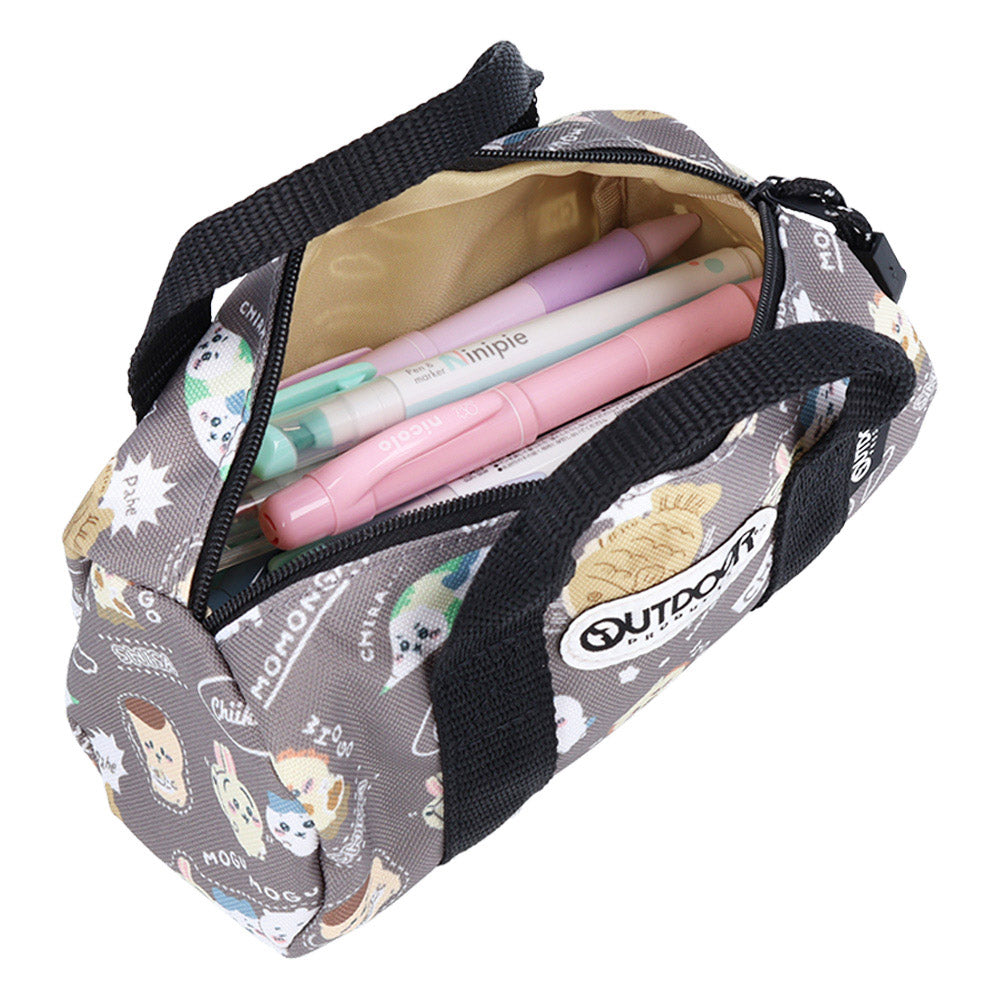 吉伊卡哇 筆袋 R.BOSTON OD26（炭灰色）