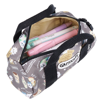 吉伊卡哇 筆袋 R.BOSTON OD26（炭灰色）