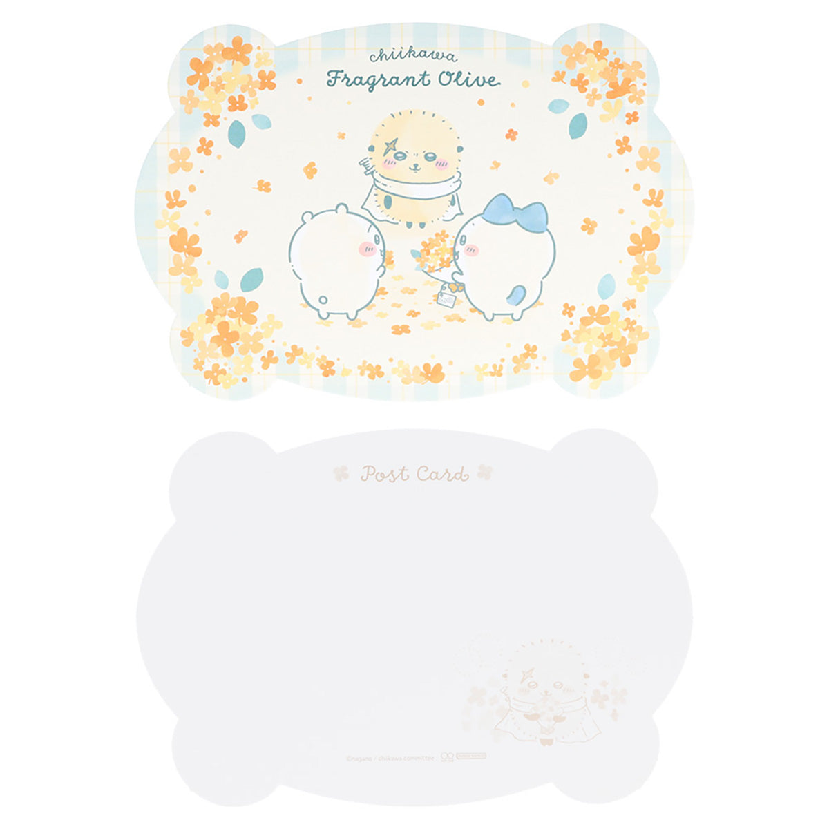 ちいかわ ダイカットポストカード（ミント）