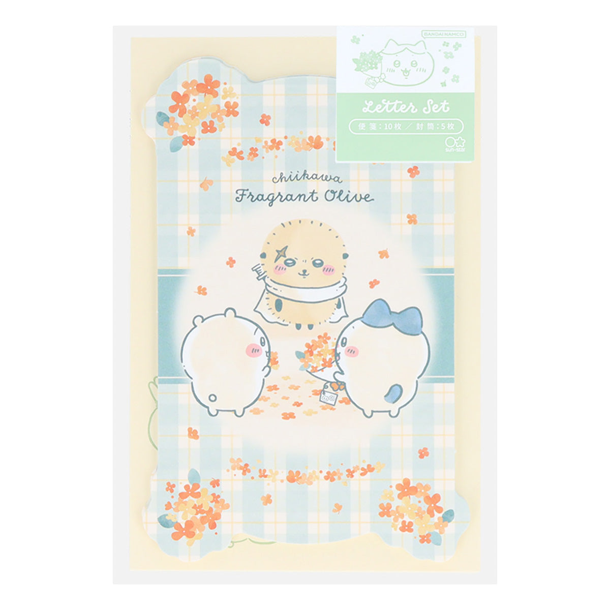 Chiikawa Die-Cut Letter Set (Check)