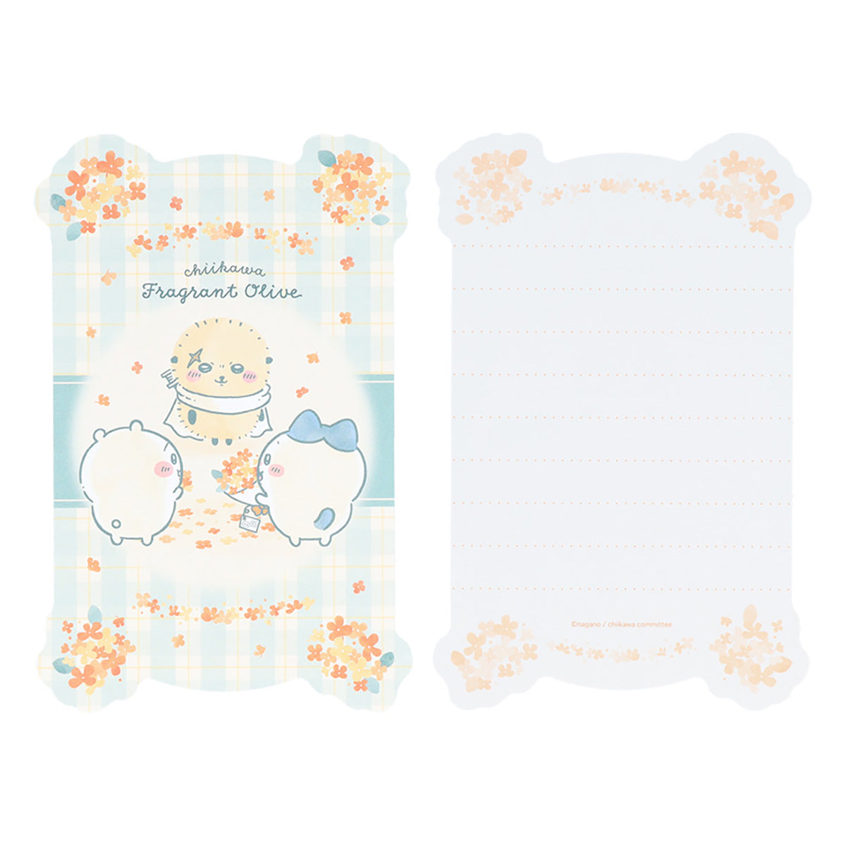 Chiikawa Die-Cut Letter Set (Check)