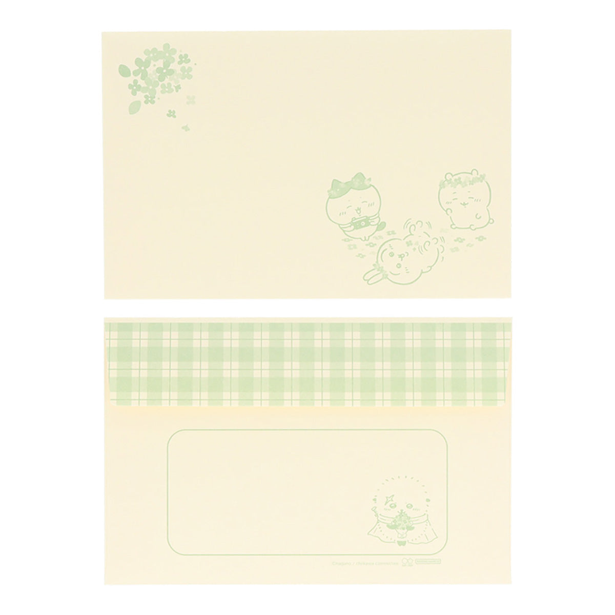 Chiikawa Die-Cut Letter Set (Check)