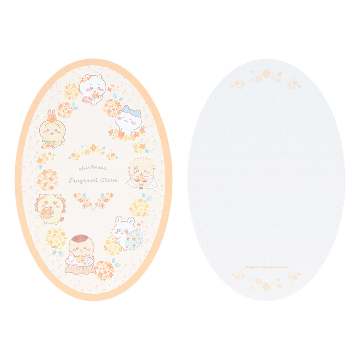 吉伊卡哇 切割信紙套件（全員）