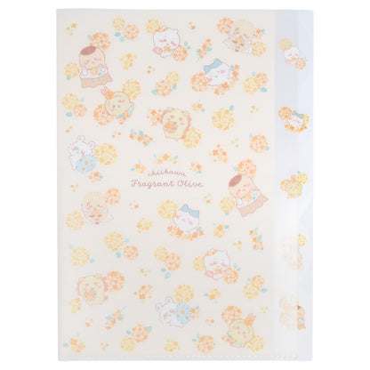 Chiikawa Die-Cut Clear File 5P (Everyone)