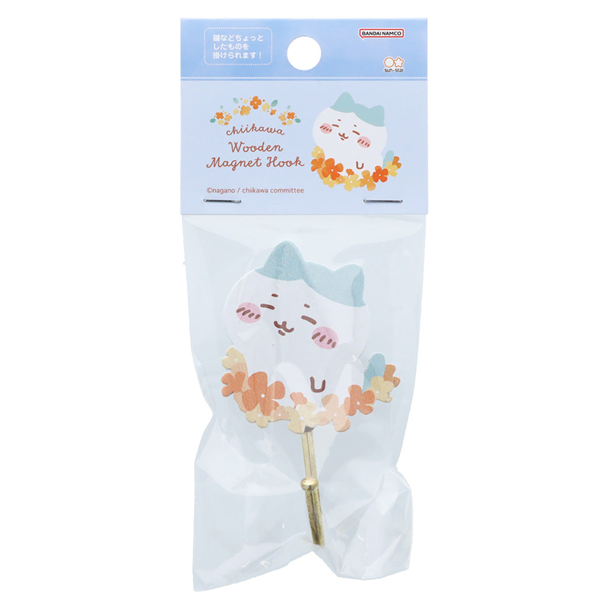 吉伊卡哇 木质磁铁挂钩（香橙橄榄哈奇喵）