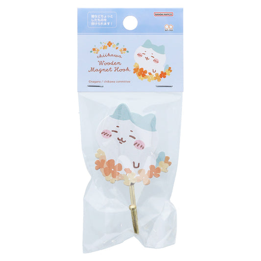 Chiikawa Wooden Magnet Hook (Fragrant Olive Hachiware)