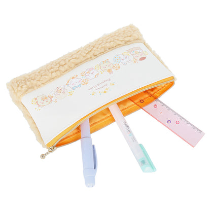 吉伊卡哇 绒面笔袋（全员）