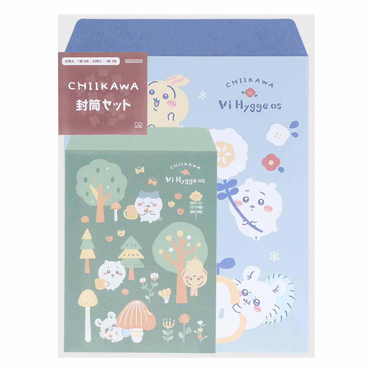 Chiikawa Envelope Set (Relaxed)