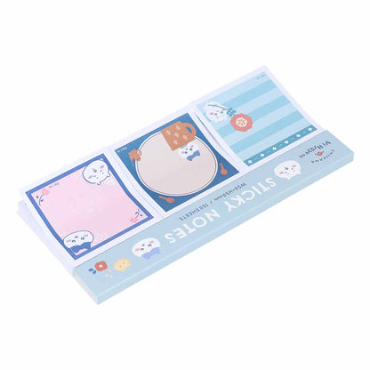 Chiikawa Sticky Note Pad Color (Blue)
