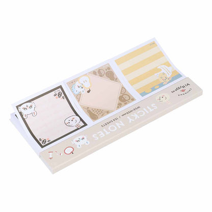 Chiikawa Sticky Note Pad Color (Beige)