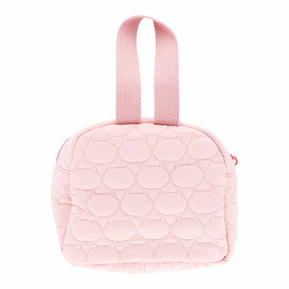 吉伊卡哇 竖条纹绗缝提手袋（吉伊卡哇）