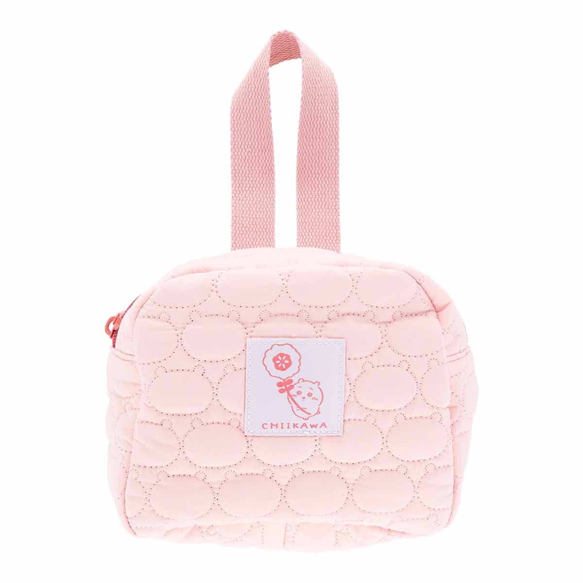 吉伊卡哇 竖条纹绗缝提手袋（吉伊卡哇）