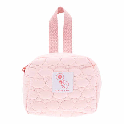 吉伊卡哇 竖条纹绗缝提手袋（吉伊卡哇）