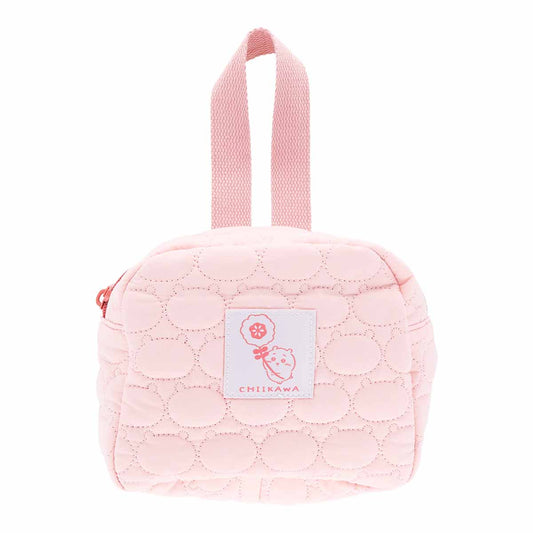 吉伊卡哇 竖条纹绗缝提手袋（吉伊卡哇）