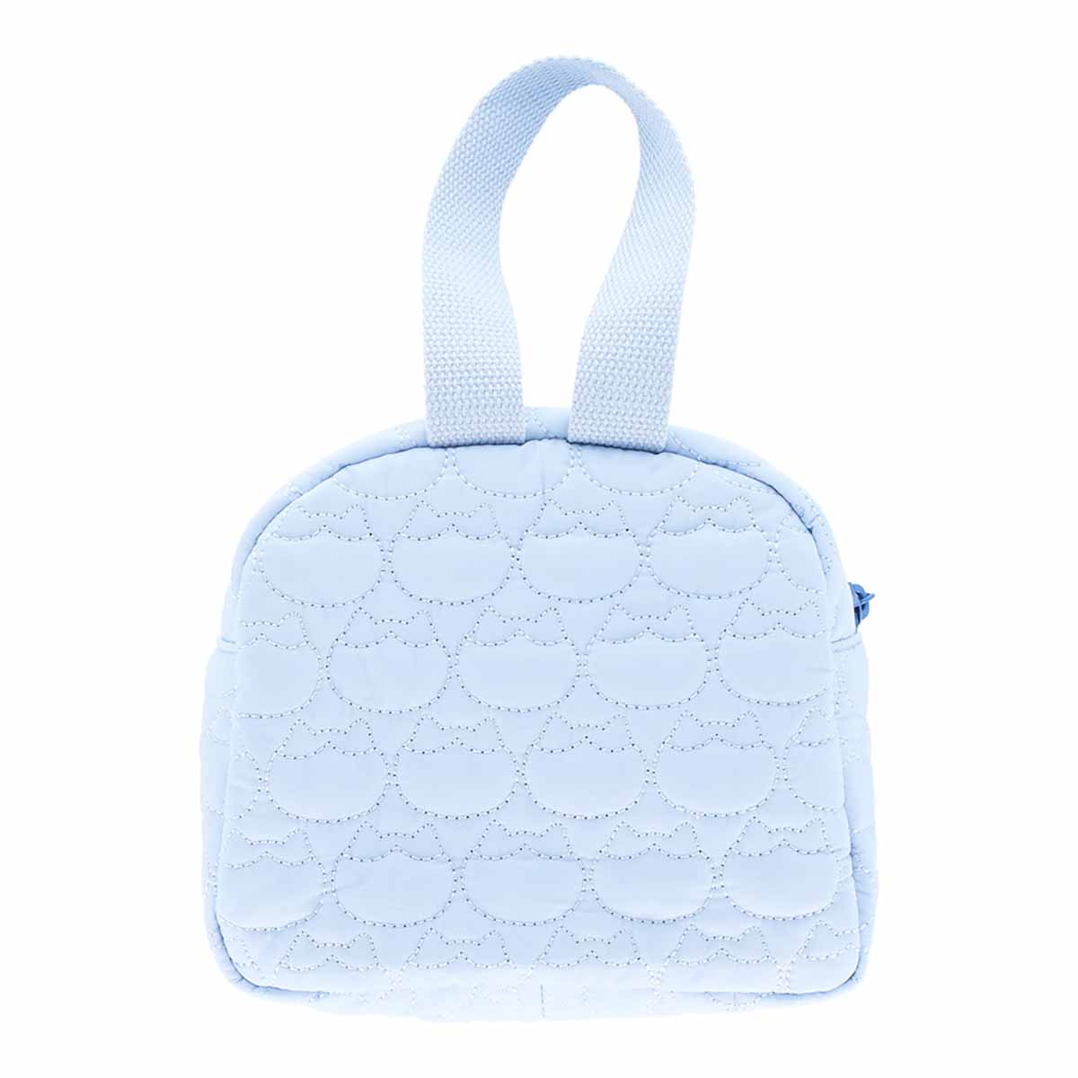 吉伊卡哇 竖条纹绗缝提手袋（哈奇喵）