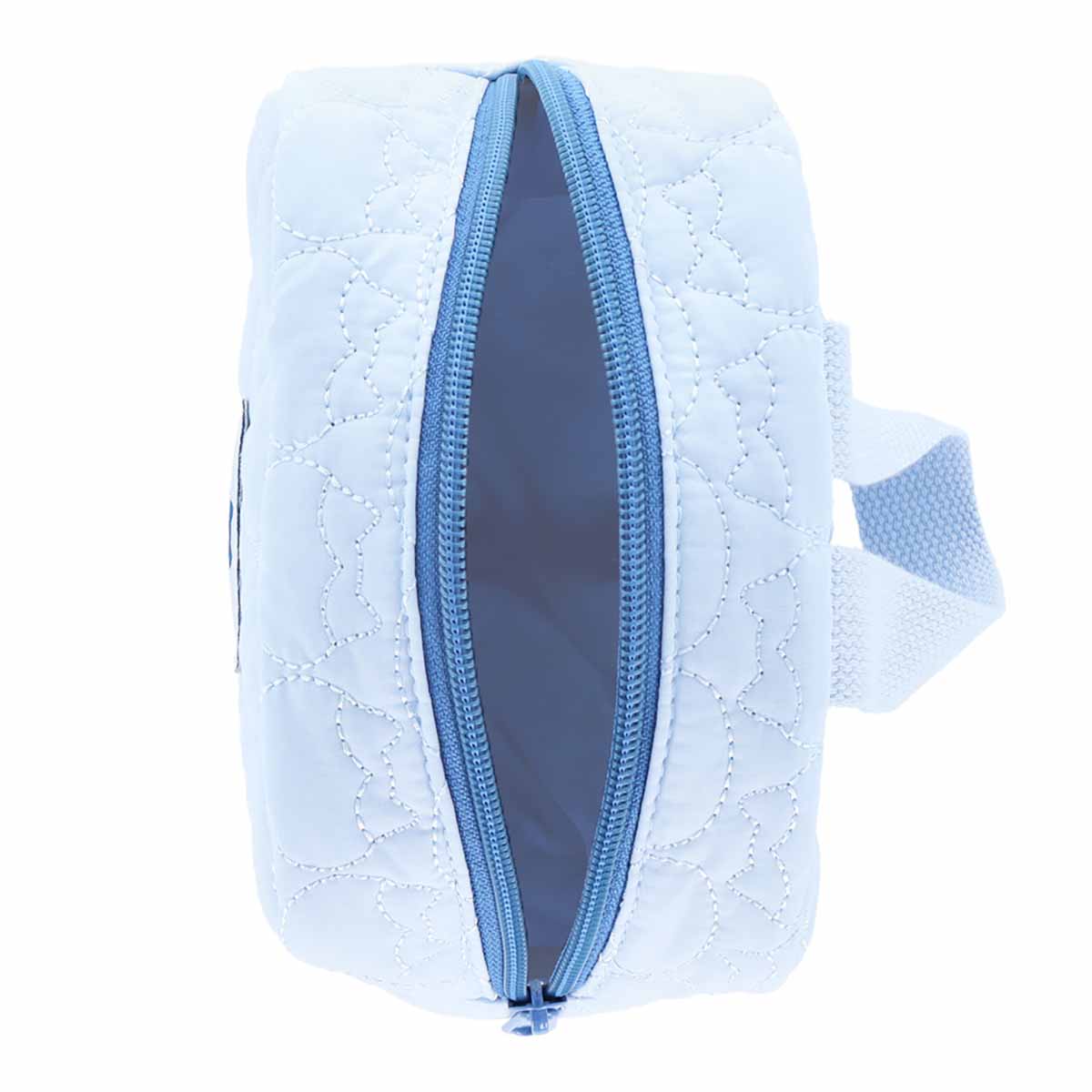 吉伊卡哇 竖条纹绗缝提手袋（哈奇喵）