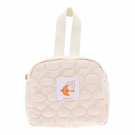 Chiikawa Quilted Pouch with Handle (Usagi)
