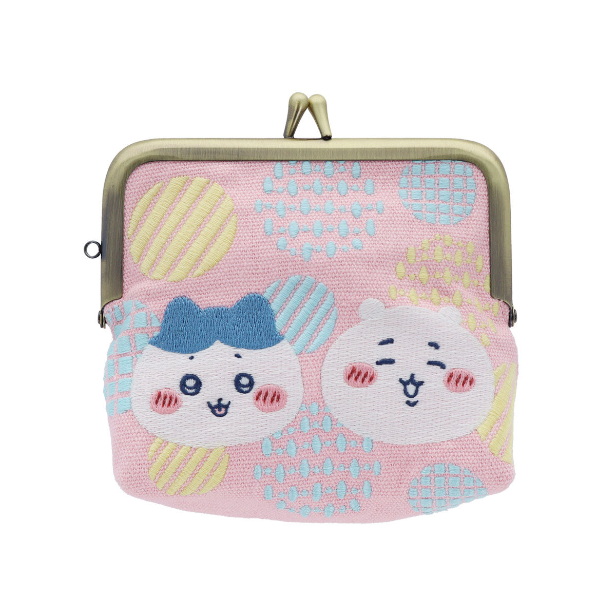 Chiikawa Tatami Embroidered Mini Pouch (Chiikawa & Hachiware)