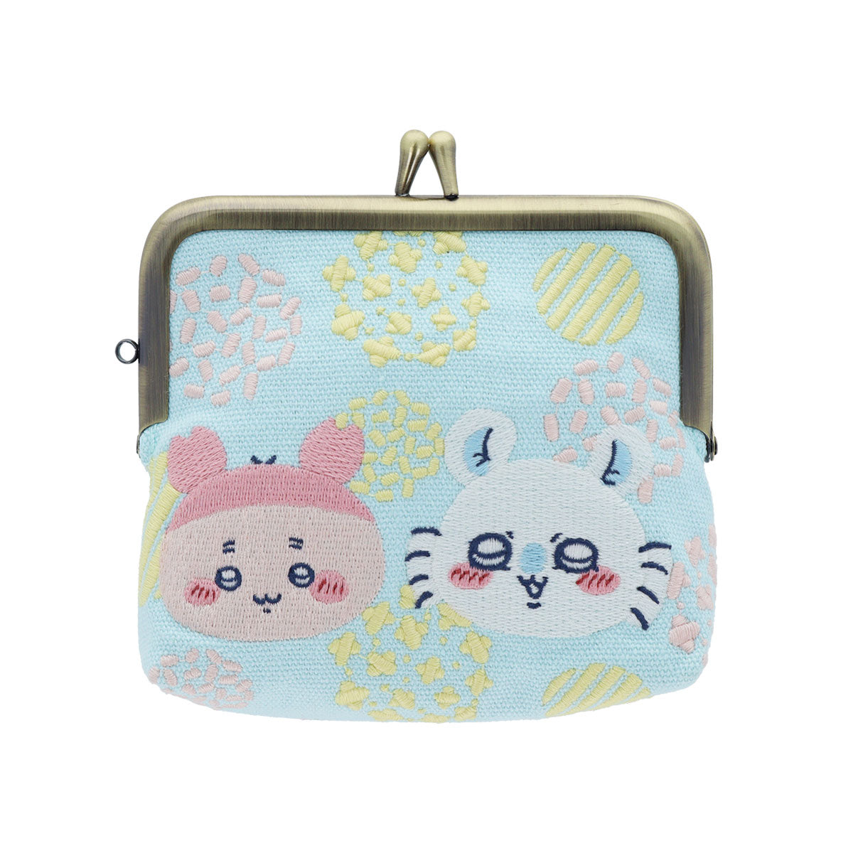 Chiikawa Tatami Embroidered Mini Pouch (Momonga & Furuhonya)