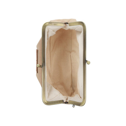 Chiikawa Tatami Embroidered Pouch (Beige)