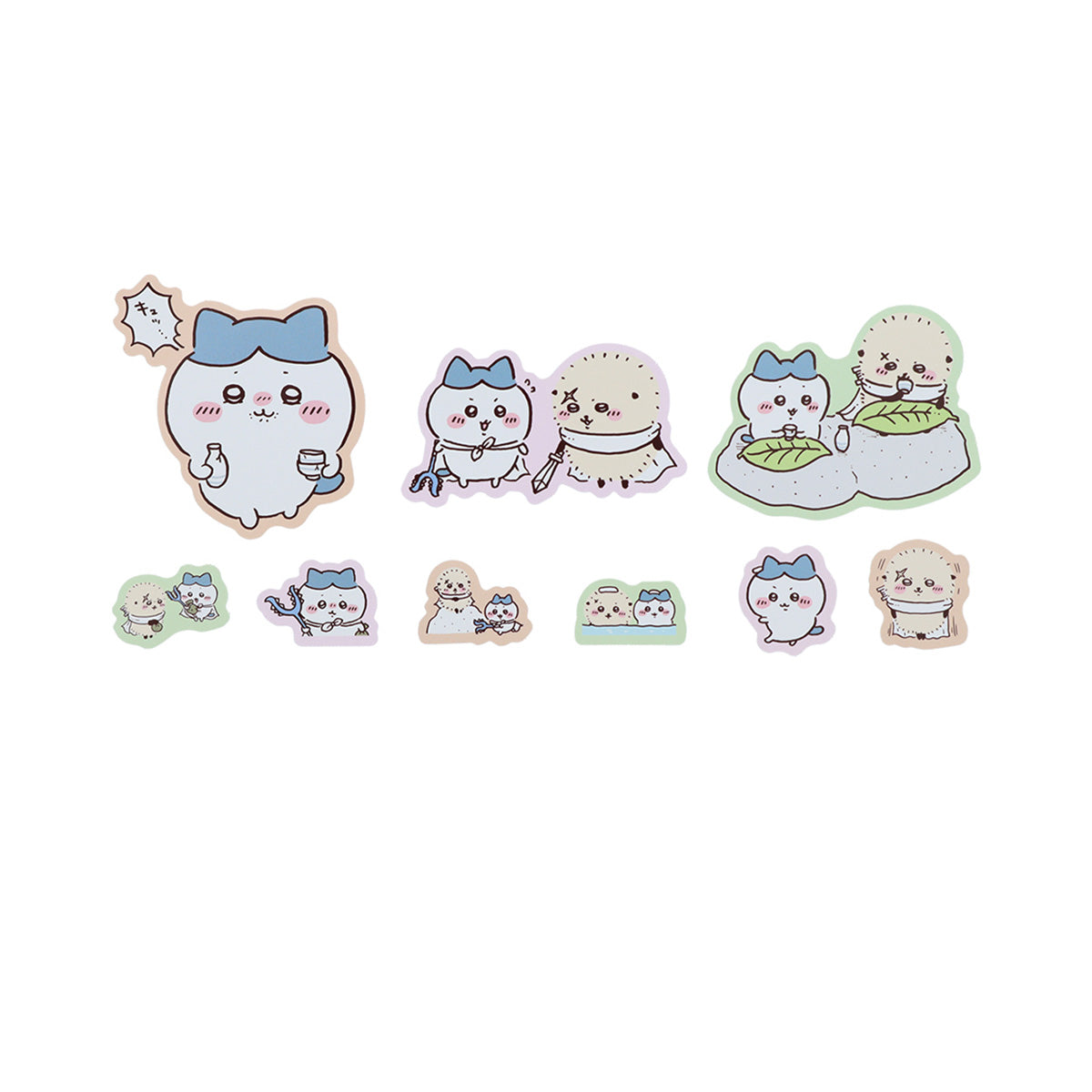 Chiikawa Piece Sticker (Hachiware x Rakko)