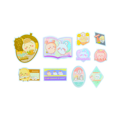 Chiikawa Removable Sticker Set (Yellow)