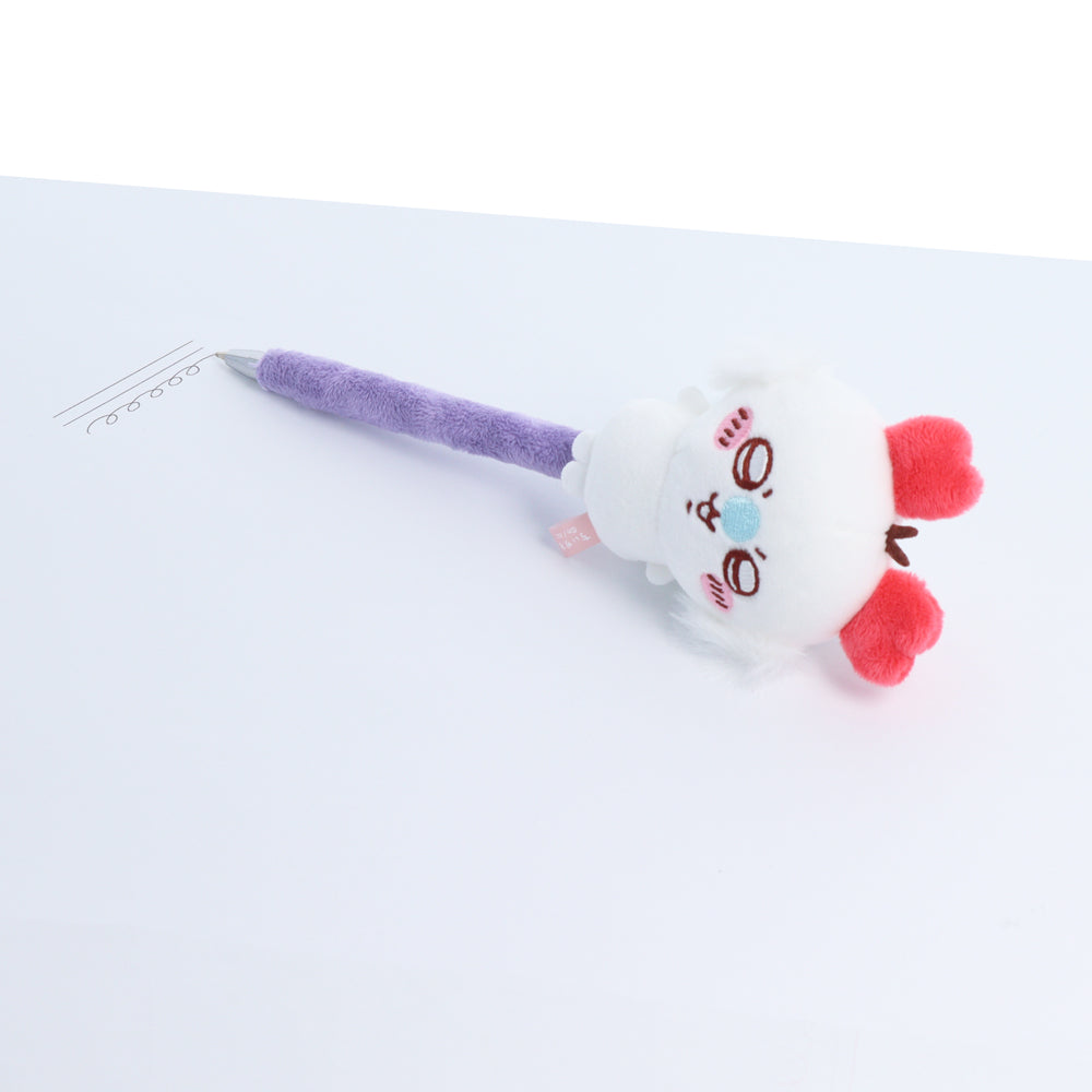 Chiikawa Fluffy Mascot Ballpoint Pen (Momonga 2)