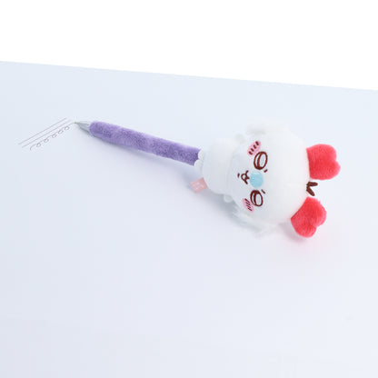 Chiikawa Fluffy Mascot Ballpoint Pen (Momonga 2)