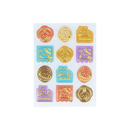 Chiikawa Relief Decoration Stickers (Wonderland)