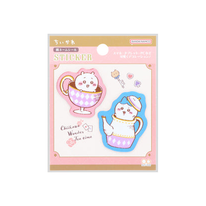 ちいかわ 織ネームシール（ワンダーランド ちいかわ＆ハチワレ）