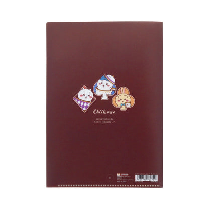 ちいかわ クリアファイルA5 W（ワンダーランドA）