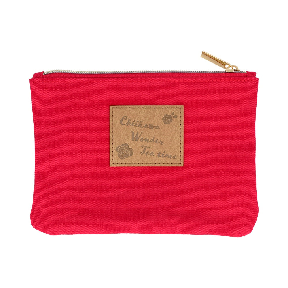 吉伊卡哇 萊皮亞織平面小袋（撲克牌B）