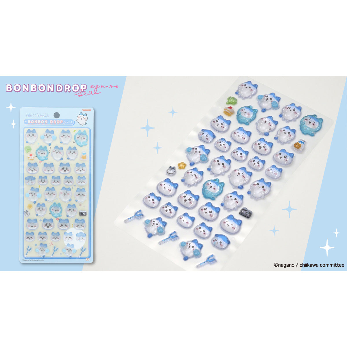 Chiikawa Bon Bon Drop Sticker (Hachiware)