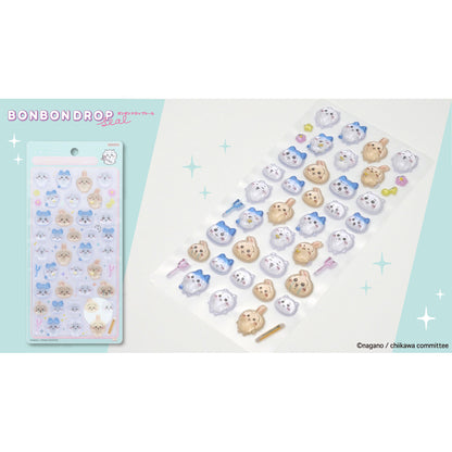 吉伊卡哇 水滴貼紙 (吉伊卡哇×小八貓×兔兔)