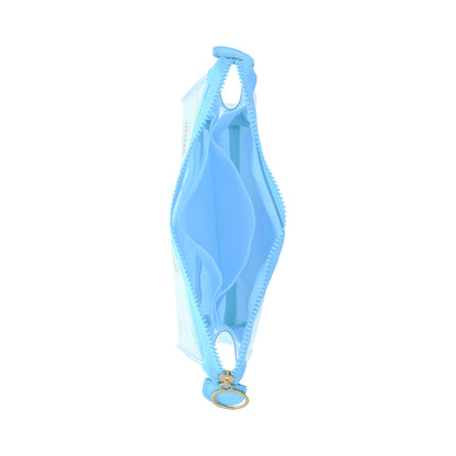 Chiikawa Clear Gusseted Pouch "mitte" (Chiikawa & Hachiware & Usagi)