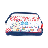 Chiikawa Denim Pouch with Wire (Hamburger)