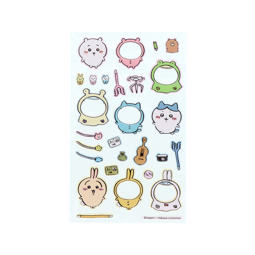 吉伊卡哇 变身换装贴纸 (黄色)