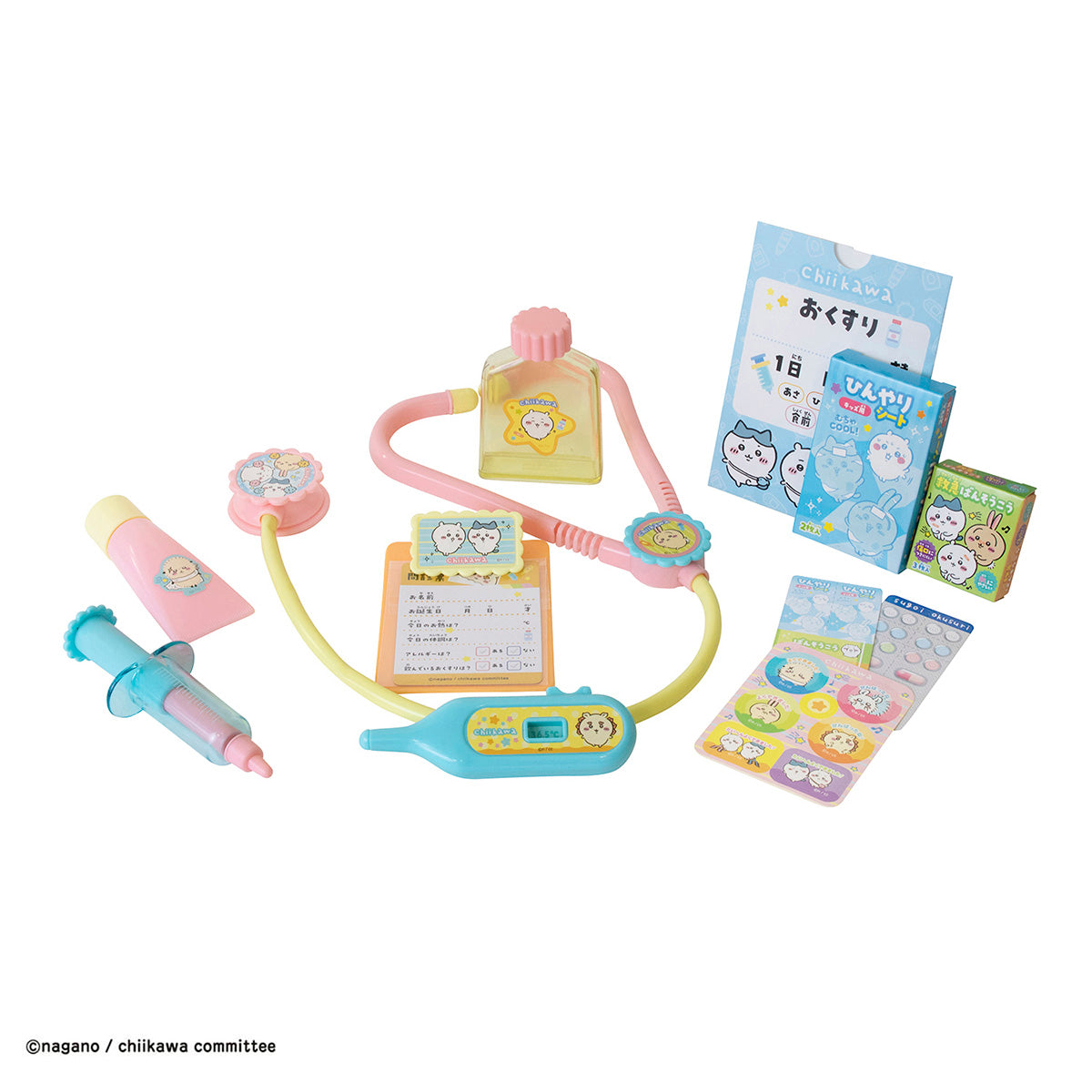 吉伊卡哇 医生套装（吉伊卡哇、哈奇喵、乌萨奇）