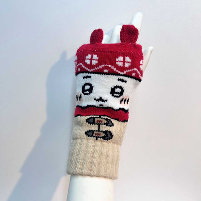 치이카와 팔 워머 (짜임 무늬 치이카와)