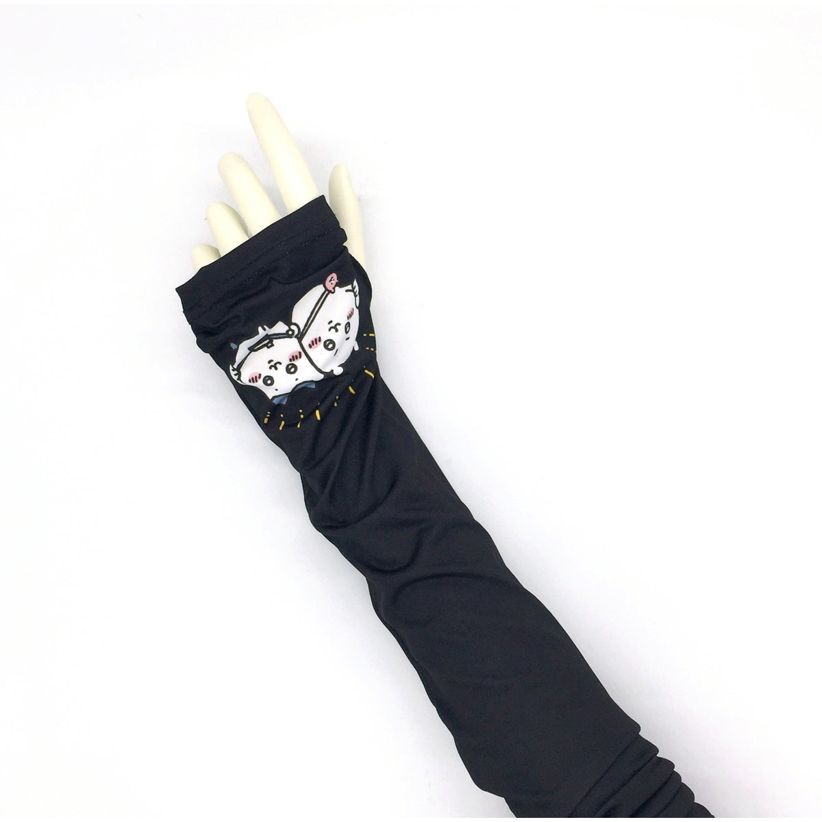 ちいかわ アームカバー（ワンポイント ちいかわ＆ハチワレ）