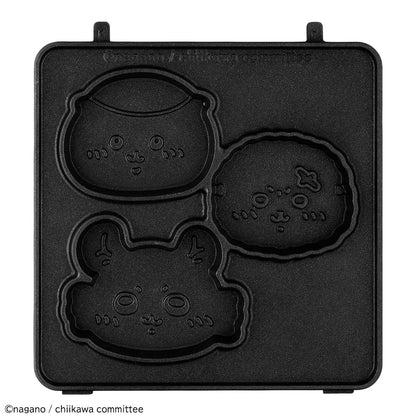 [Pre-order] Chiikawa Crispy Character Multi Sandwich Maker Cake Plate (Kurimanju, Momonga, Rakko) (Shipping Scheduled from Late June 2024, No Cancellations for Delays, Cannot Be Purchased with Regular Items, No Campaign Eligibility)