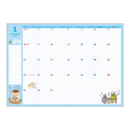 吉伊卡哇 2024年日程本