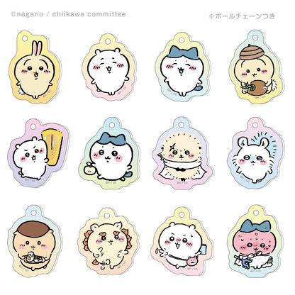 Chiikawa Acri-Mini Acrylic Keychain 2 (All 12 Types) 1 Box, 24 Pieces