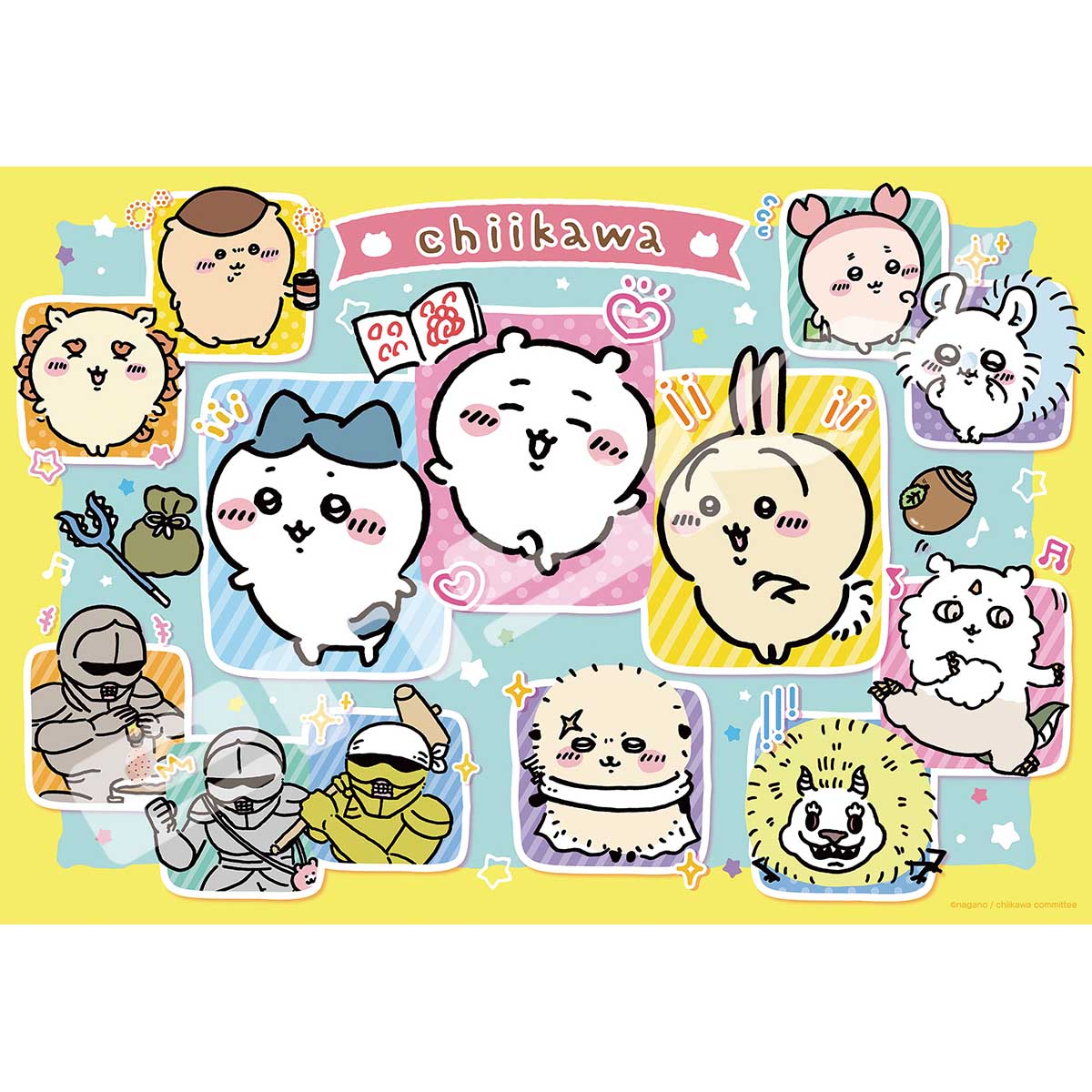 ちいかわ 1000ピースジグソーパズル（No.1000T-377 ちいかわとなかまたち）