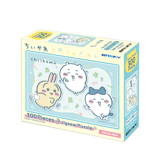 ちいかわ 300ピースジグソーパズル（No.300-3155 みんなで踊ろう）