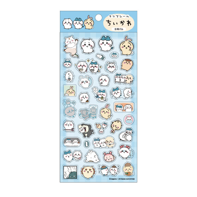 Chiikawa Clear Sticker (10) Folded Ear