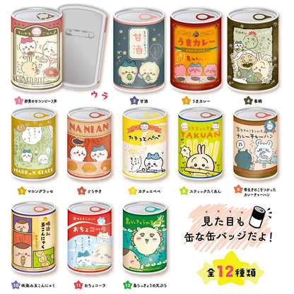 Chiikawa Mitamemo Tin Badge 2 (All 12 Types) 1 Box, 12 Pieces